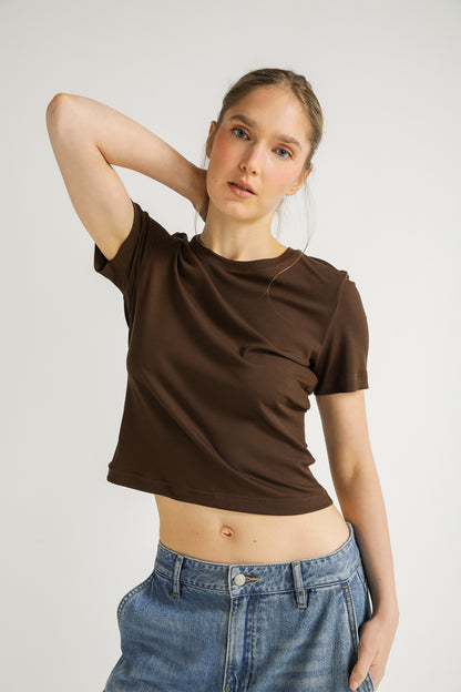 Fitted Short Sleeve T Shirt