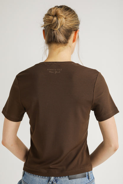 Fitted Short Sleeve T Shirt