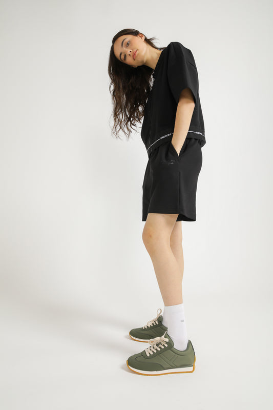 Interlock Track Shorts