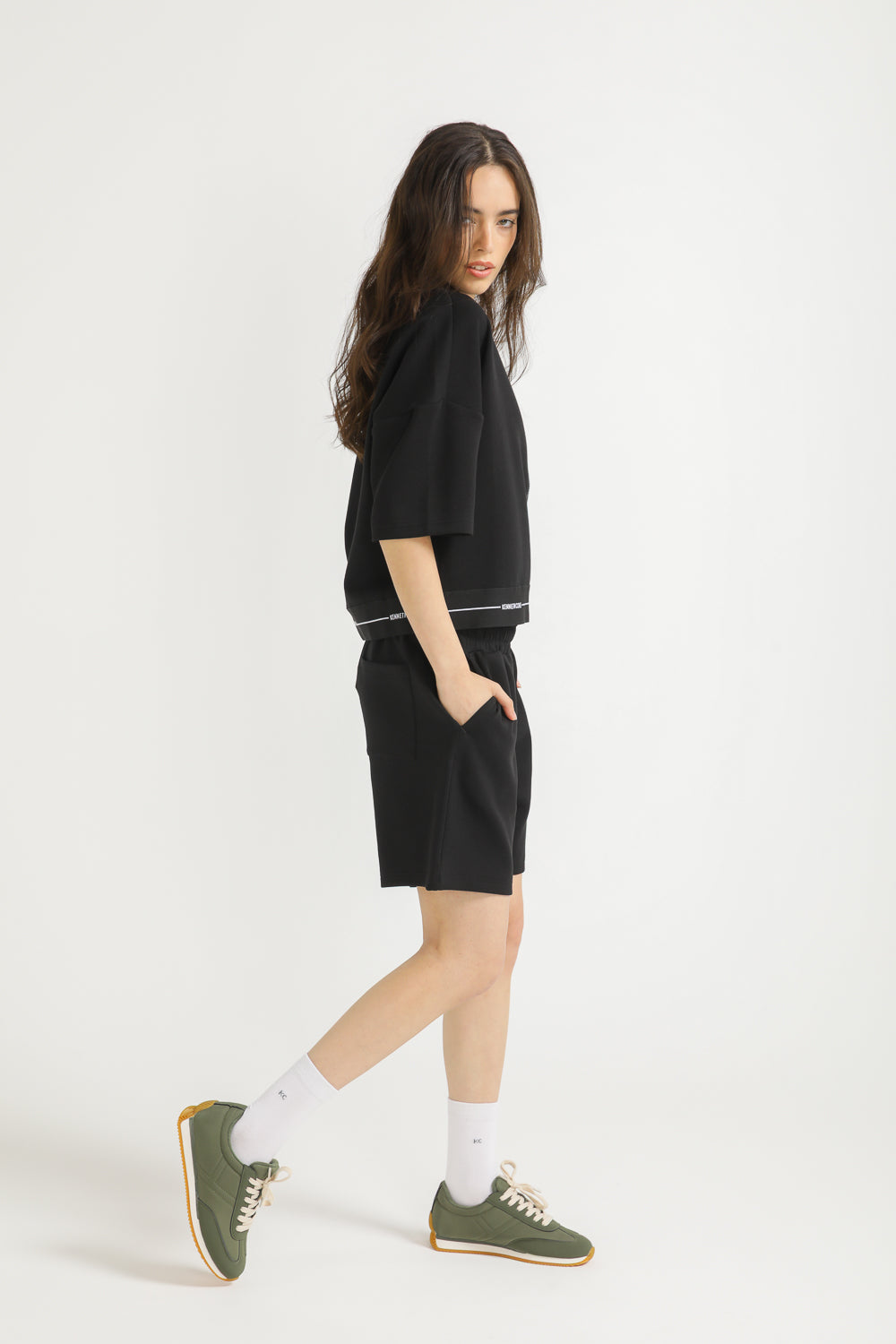 Interlock Track Shorts