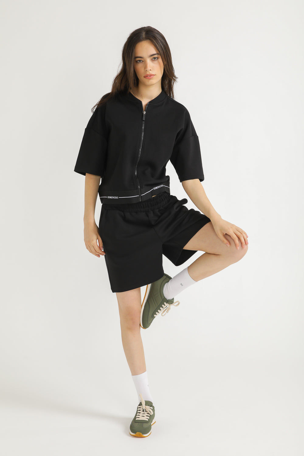 Interlock Track Shorts