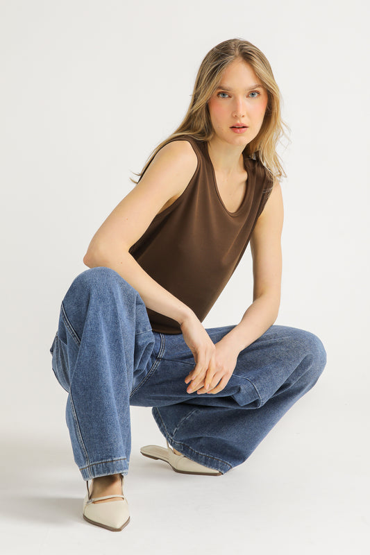 Ribbed Tank Top