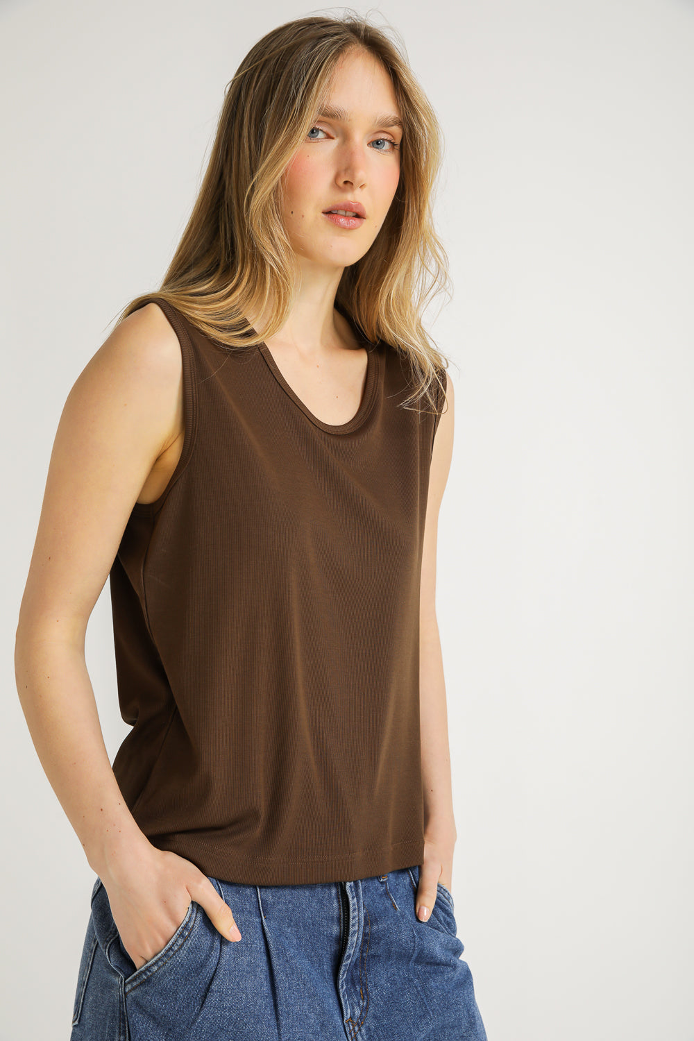 Ribbed Tank Top