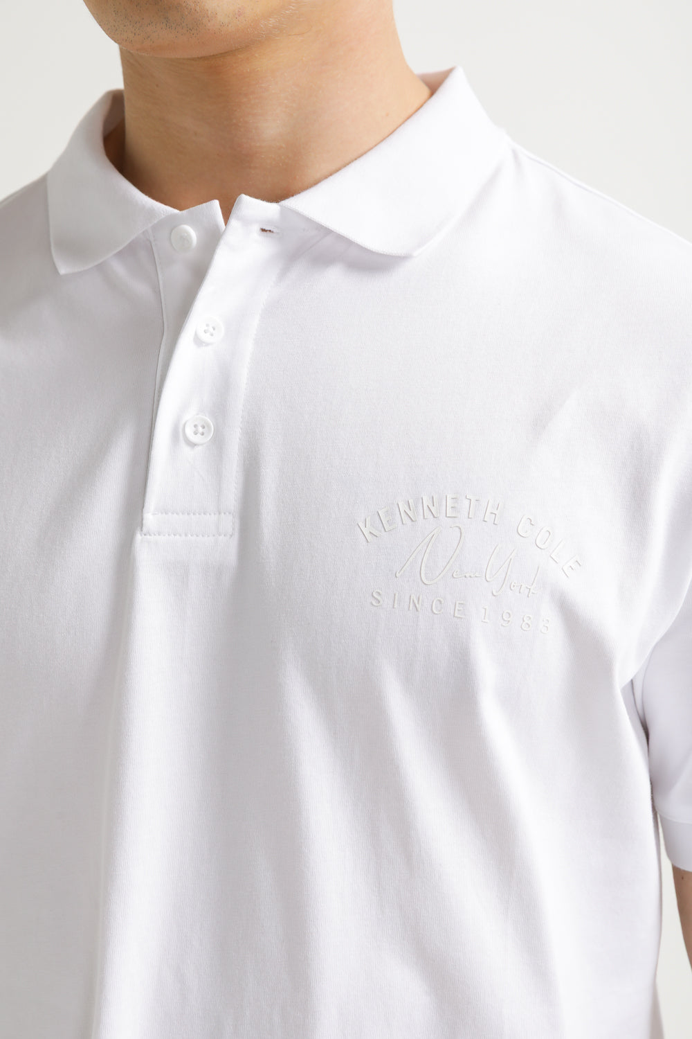 Polo Shirt with Logo Detail