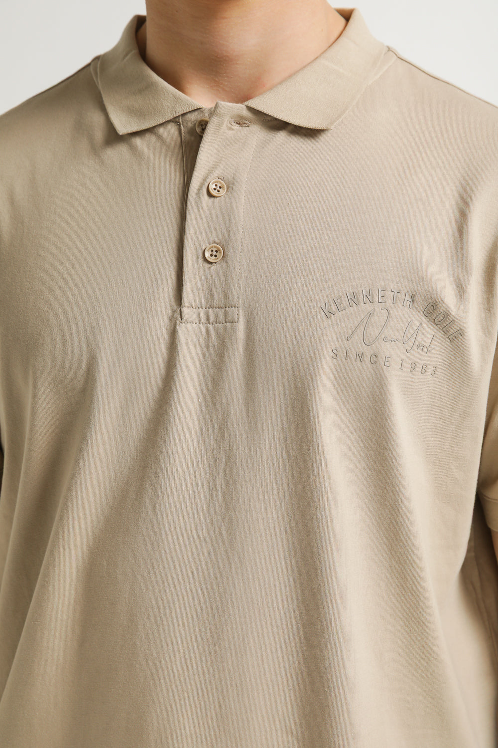 Polo Shirt with Logo Detail