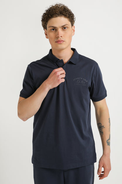 Polo Shirt with Logo Detail