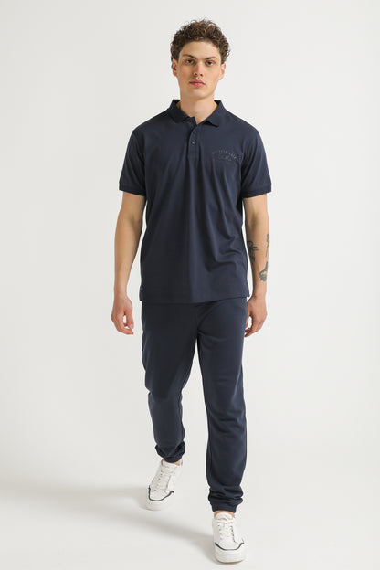 Polo Shirt with Logo Detail