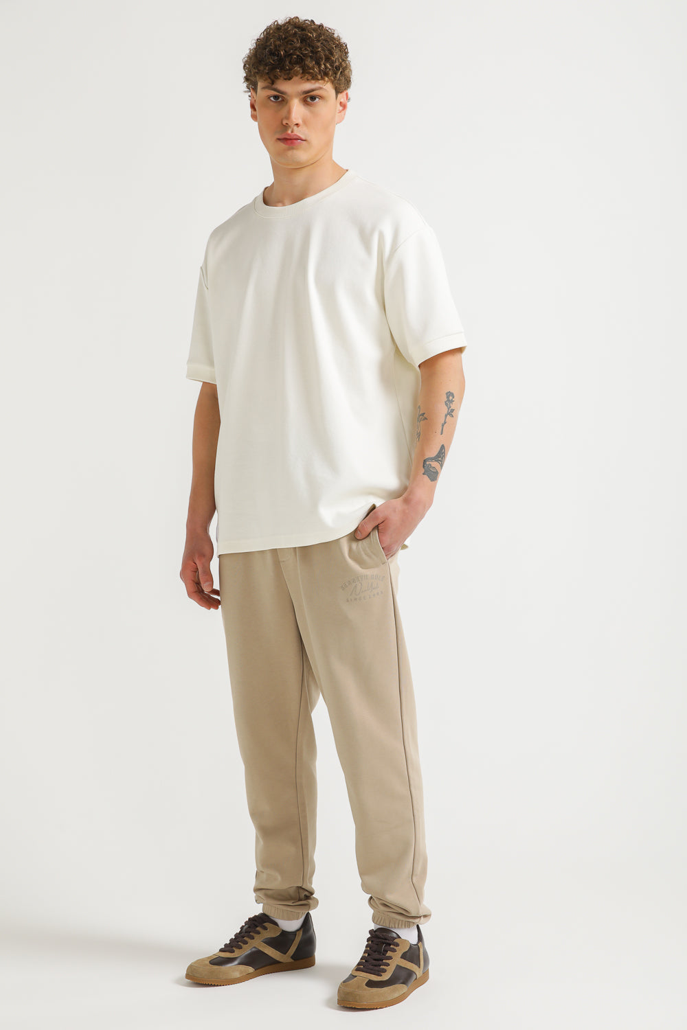 Tapered Logo Joggers