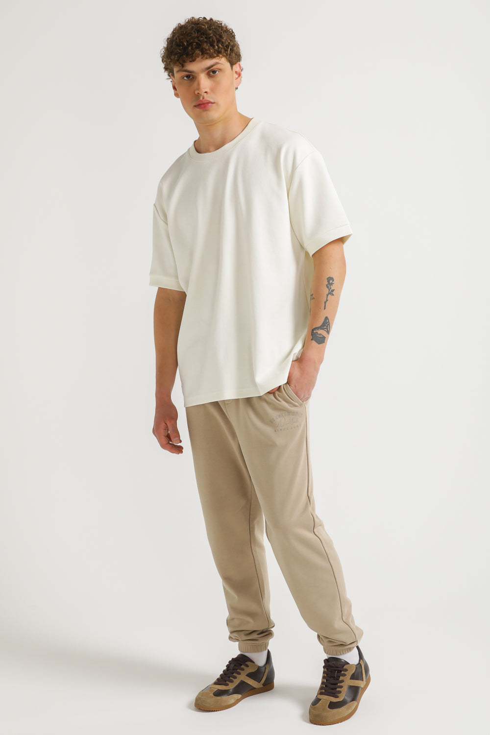 Tapered Logo Joggers