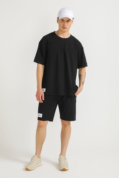 Jacquard Rib Bermuda Shorts
