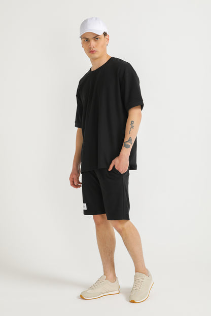 Jacquard Rib Bermuda Shorts