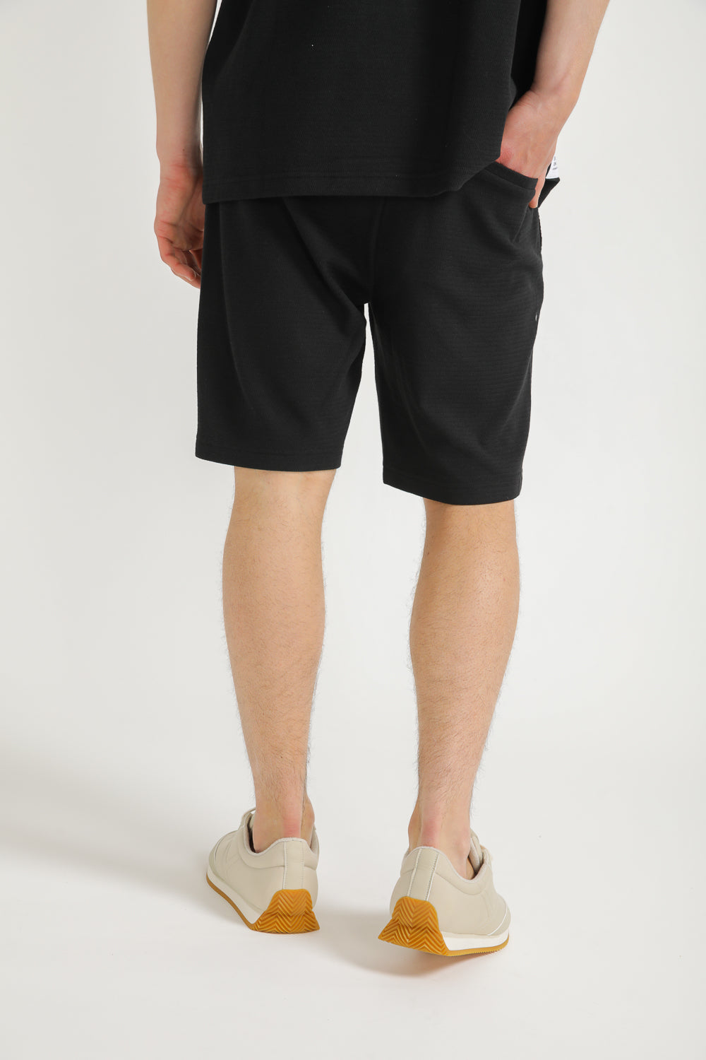 Jacquard Rib Bermuda Shorts