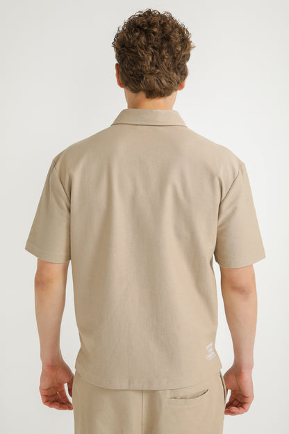 Interlock Piqué Polo Shirt