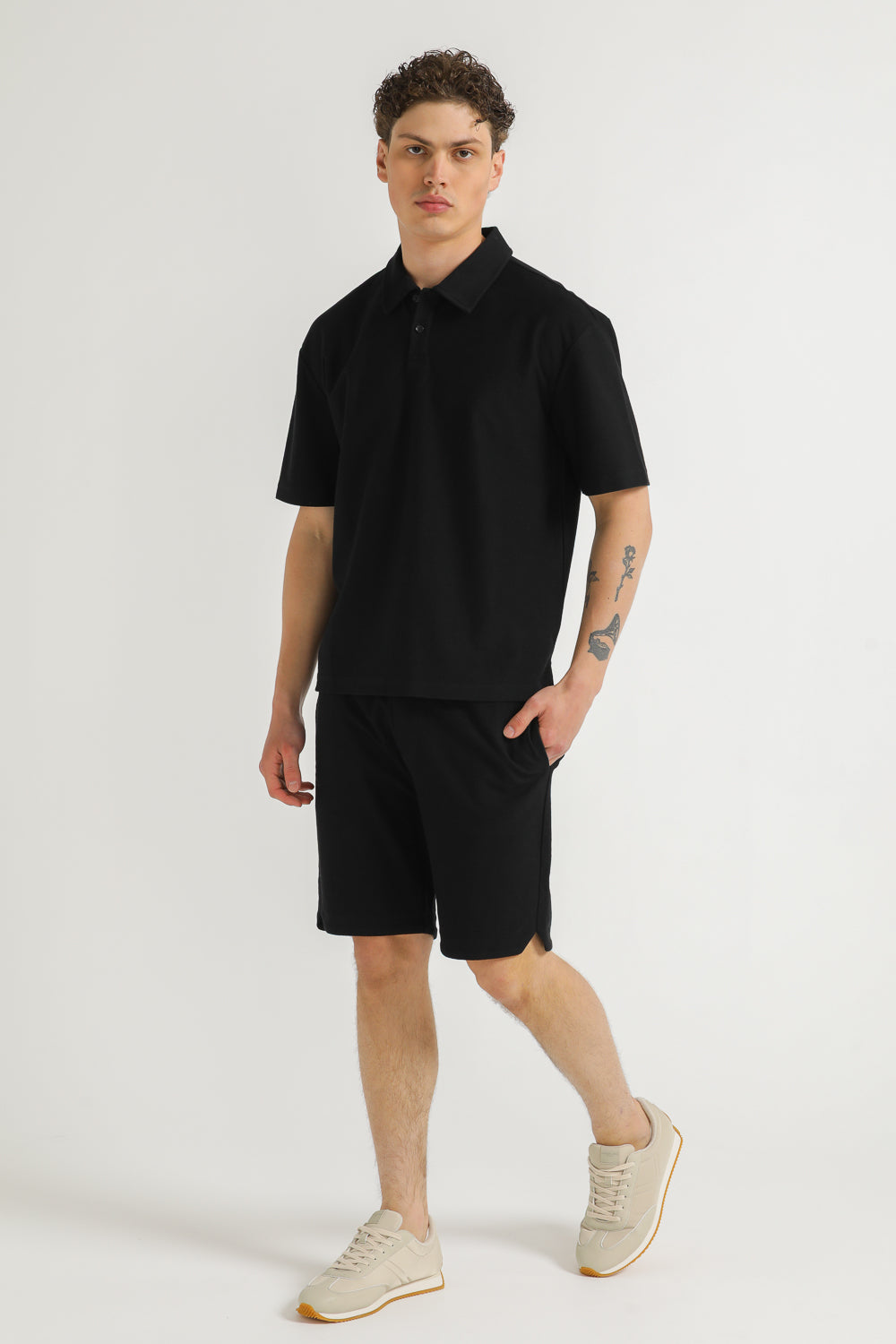 Interlock Piqué Polo Shirt