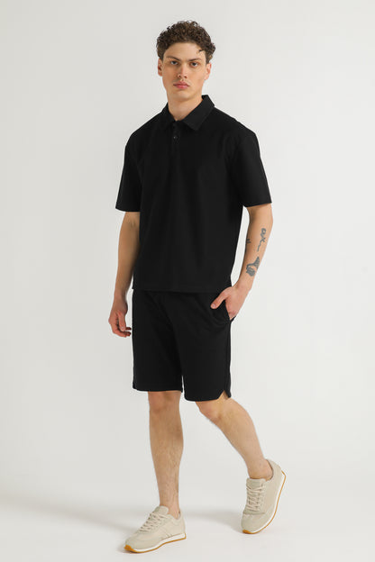 Interlock Piqué Polo Shirt