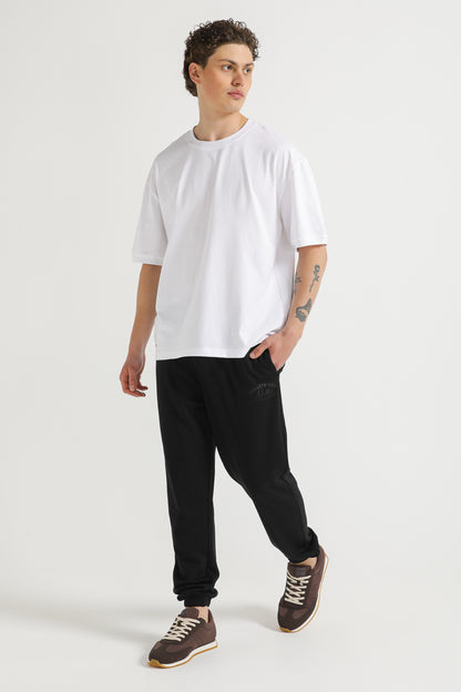 Oversized Cotton Graphic T Shirt
