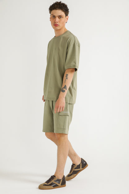 Oversized Cotton Graphic T Shirt