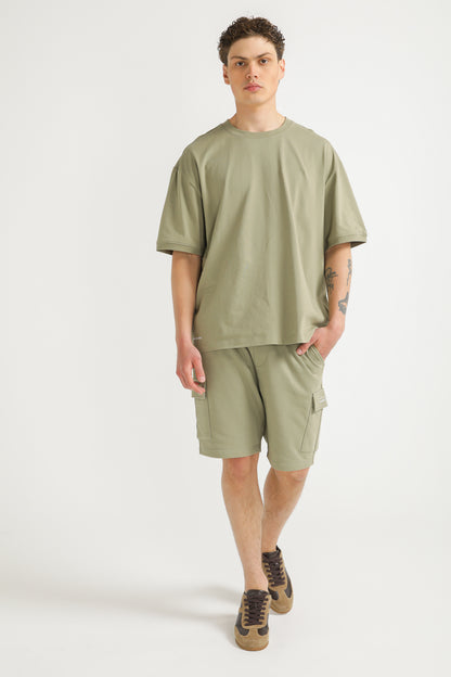 Oversized Cotton Graphic T Shirt