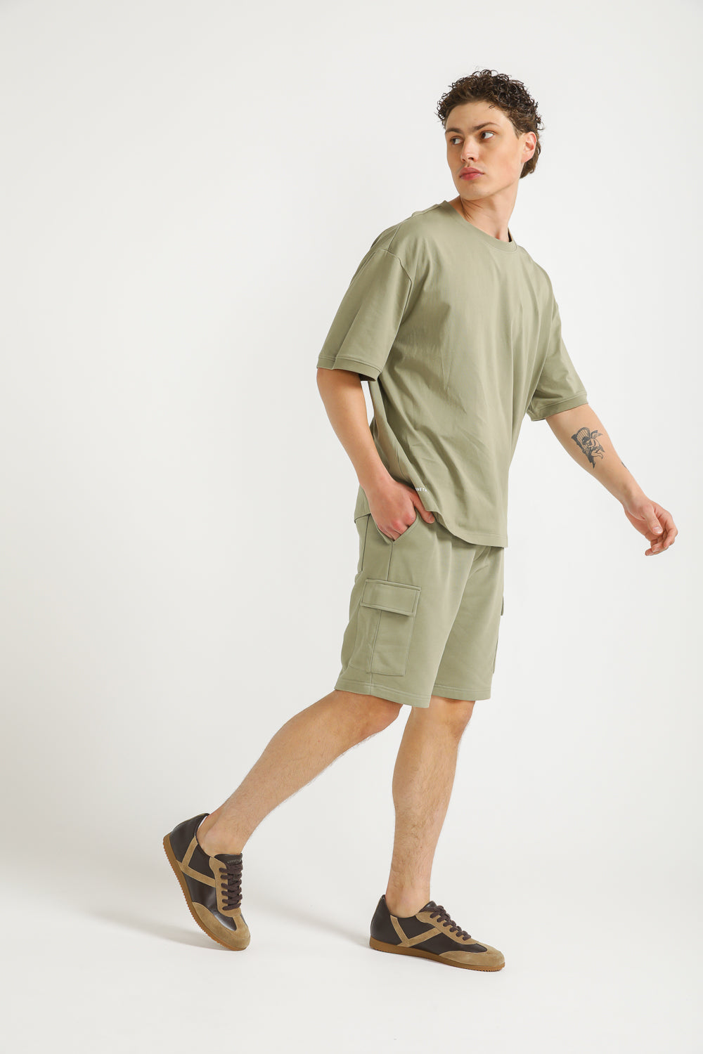 Oversized Cotton Graphic T Shirt