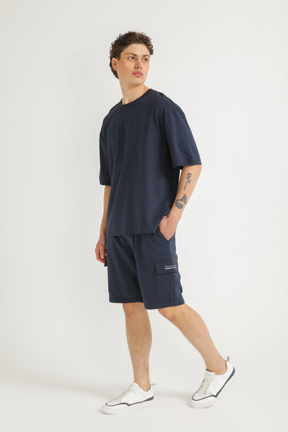 Oversized Cotton Graphic T Shirt