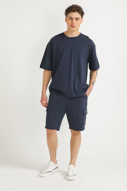 Bermuda Shorts with Logo Detail
