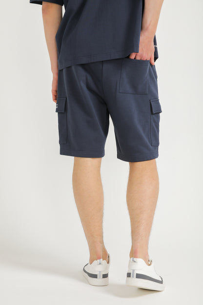 Bermuda Shorts with Logo Detail