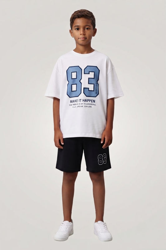 Graphic Cotton T Shirt