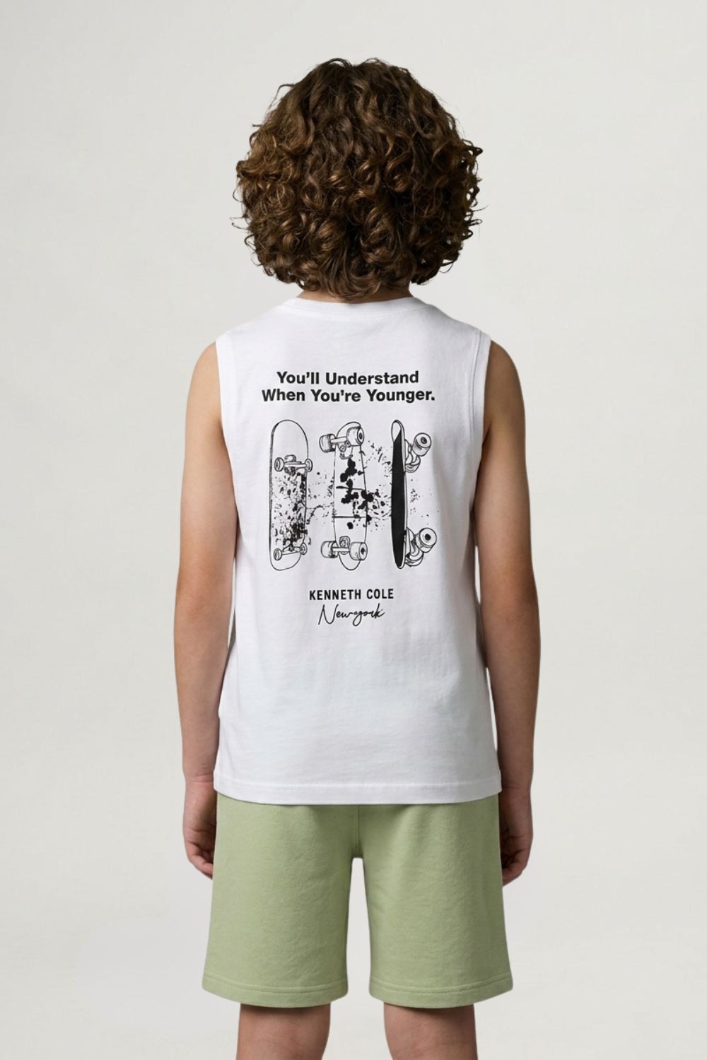Graphic Cotton Tank Top