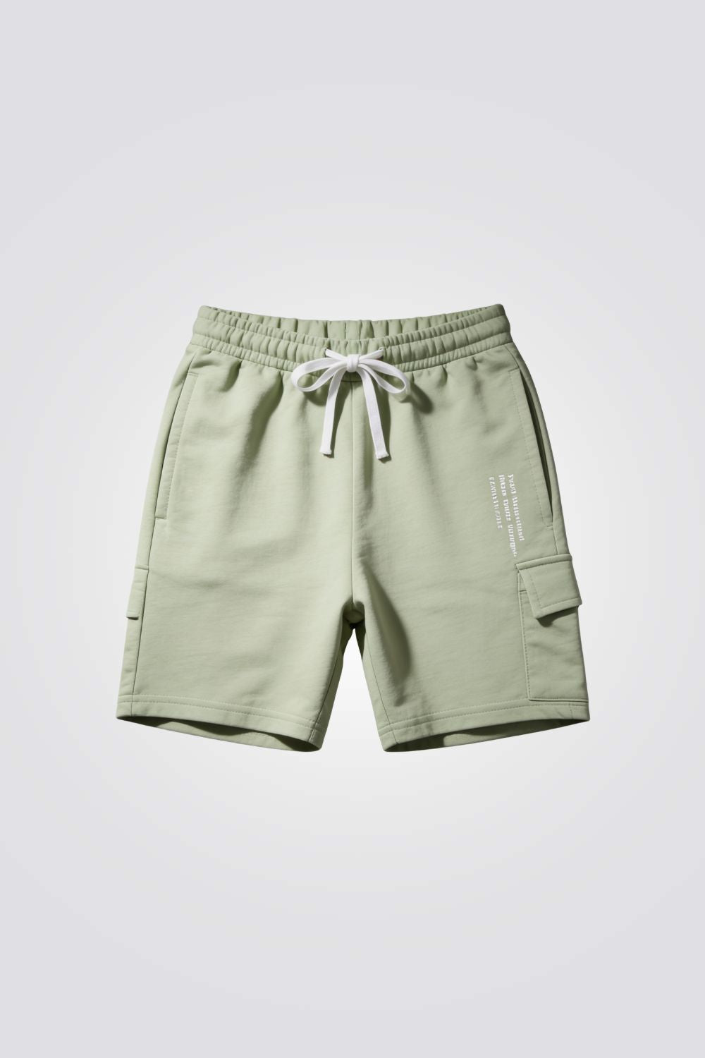 Drawstring Shorts with Side Pockets