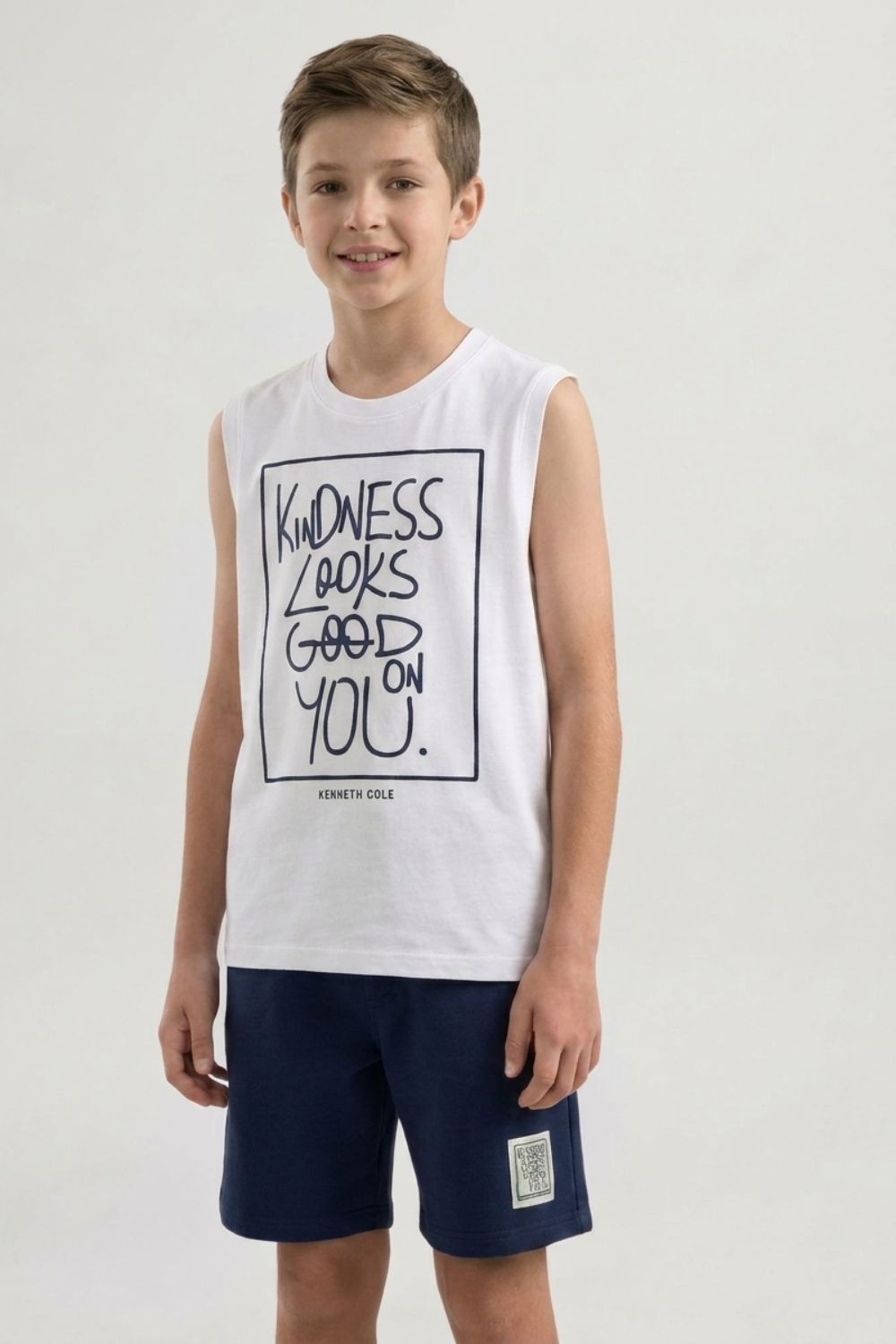 Graphic Cotton Tank Top