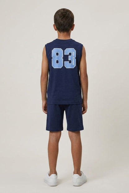 Boys' Cotton Sleeveless T Shirt