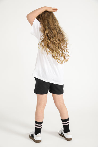 Graphic Print T-Shirt with Kangaroo Pocket Detail