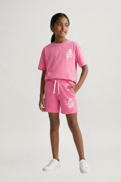 Logo Print Shorts