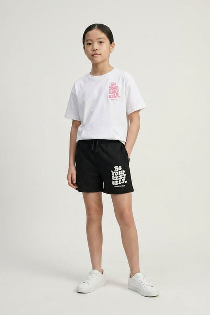 Logo Print Shorts