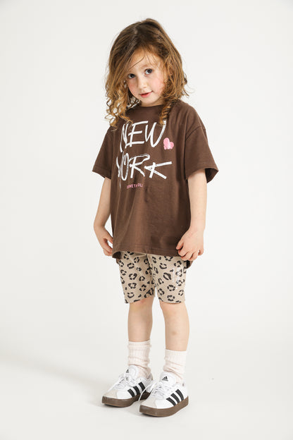 Oversized Graphic Print T Shirt