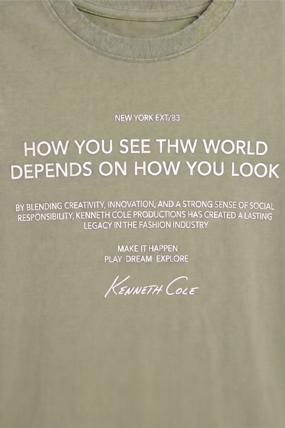 Oversized Cotton T Shirt