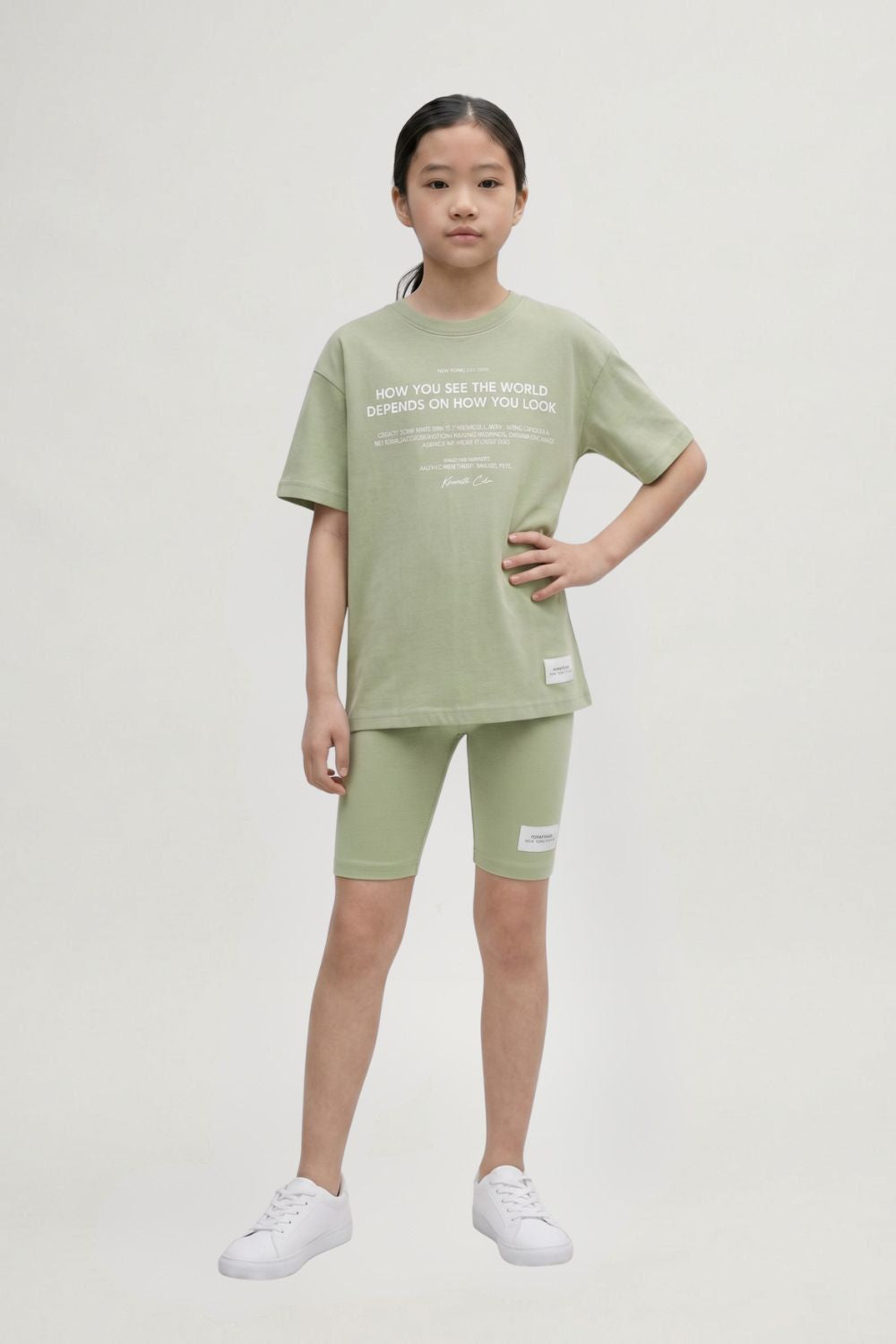 Girls' Cotton Bike Shorts