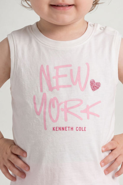 Printed Cotton Tank Top