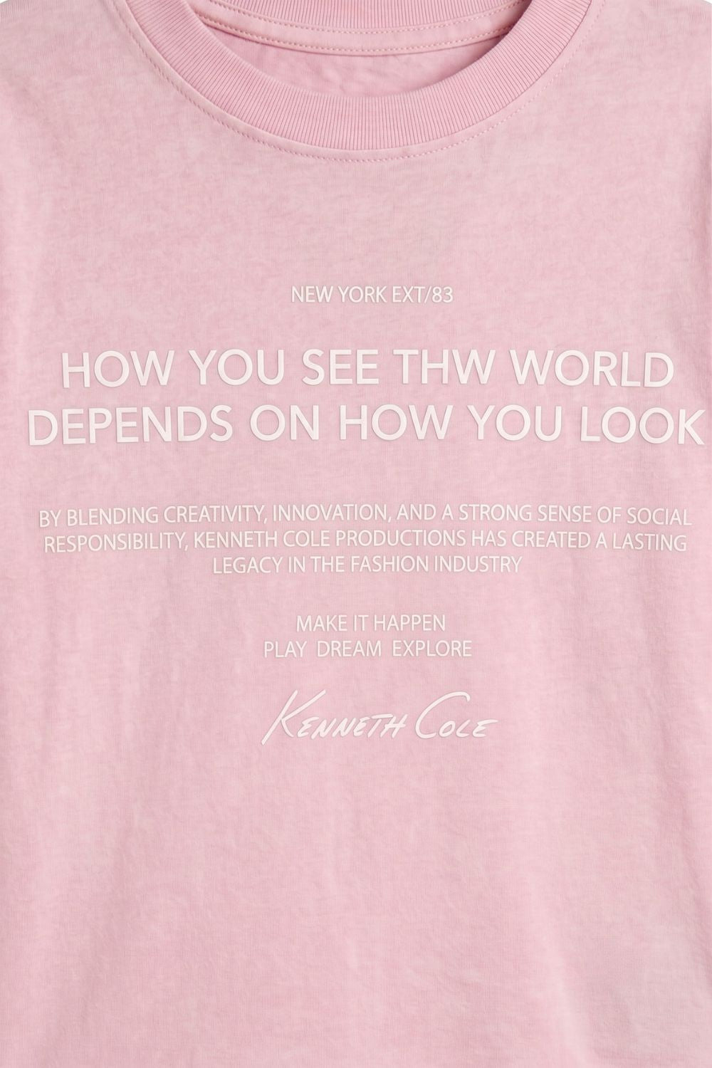Oversized Cotton T Shirt