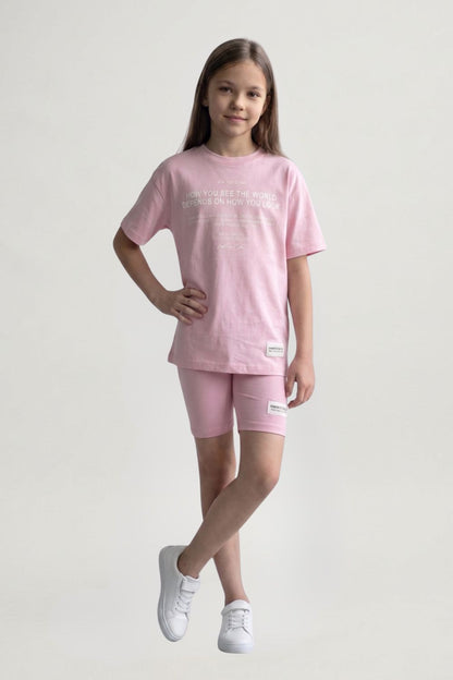 Girls' Cotton Bike Shorts