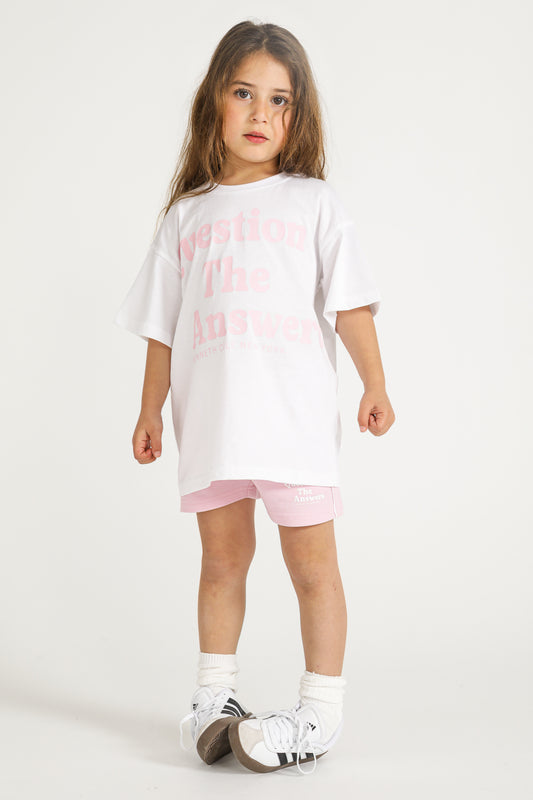 Oversized Graphic Print T Shirt