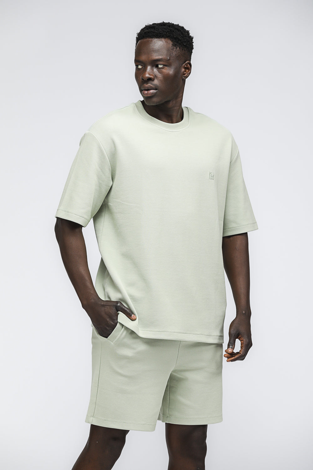 Textured T shirt