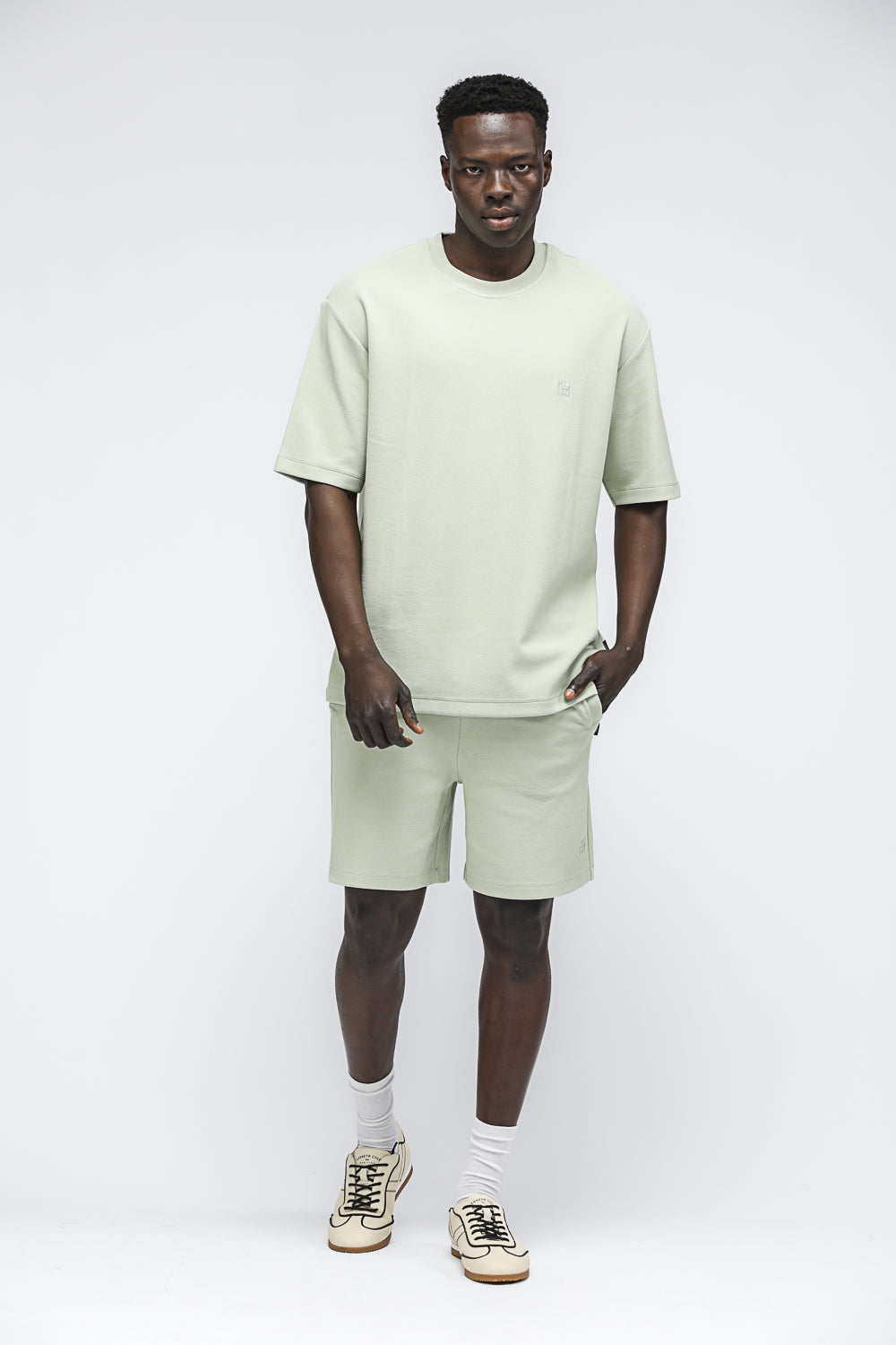 Textured Bermuda