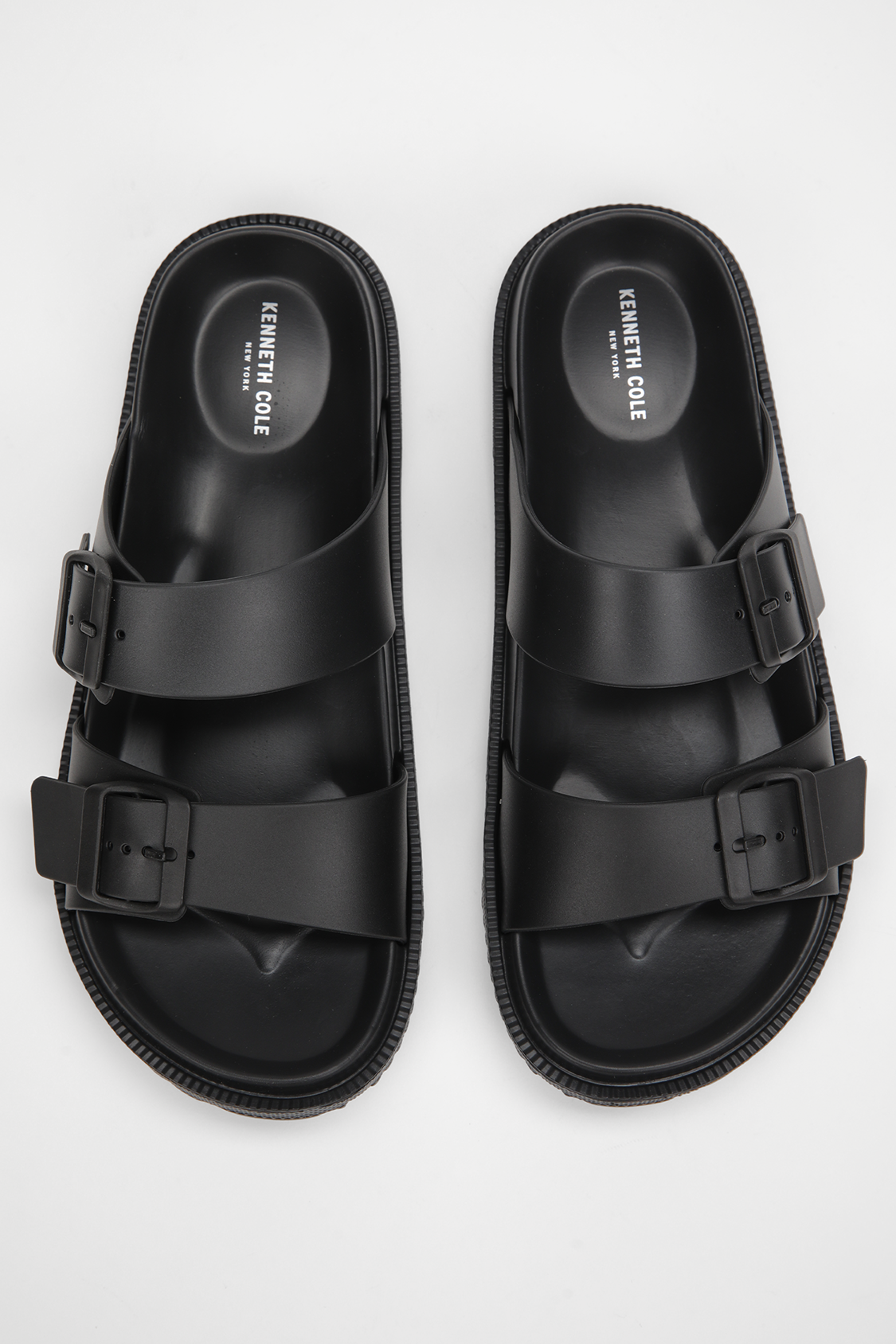 Buckle Strap Slide Sandals