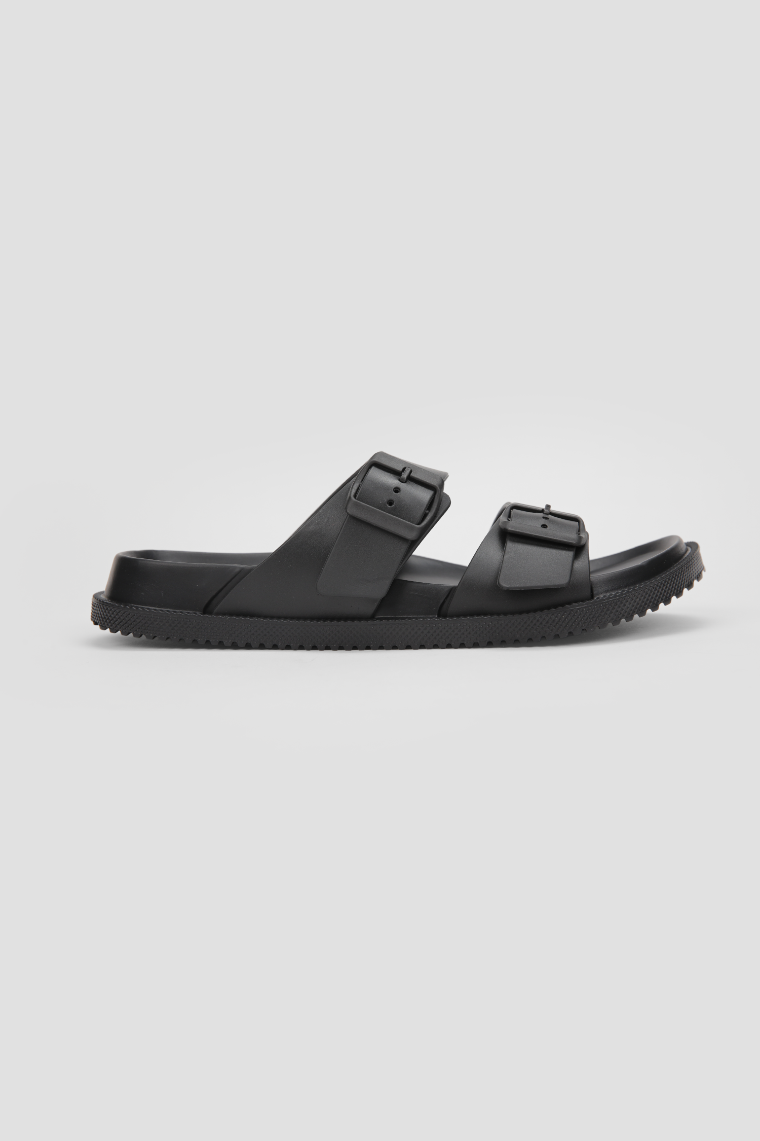 Buckle Strap Slide Sandals