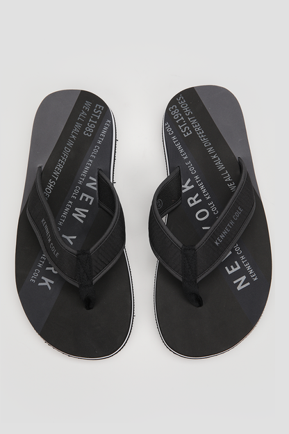 Logo Strap Flip Flops