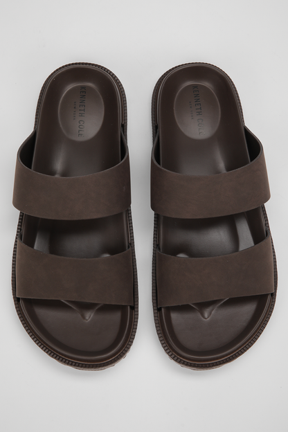 Double Strap Slide Sandals
