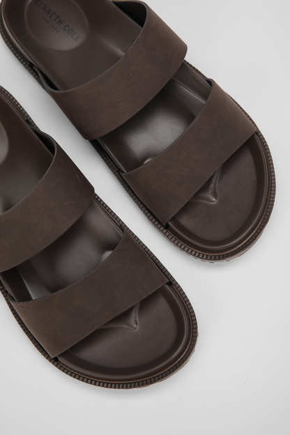 Double Strap Slide Sandals