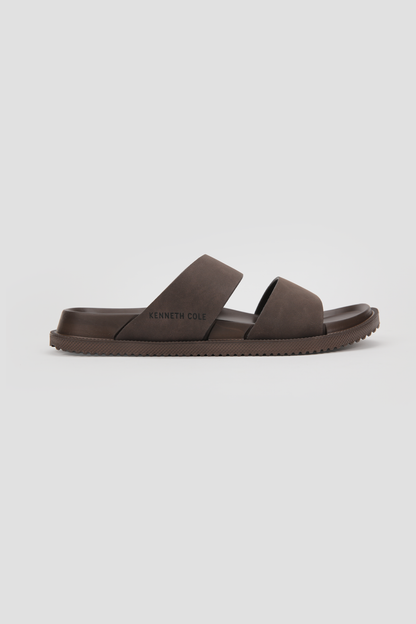 Double Strap Slide Sandals