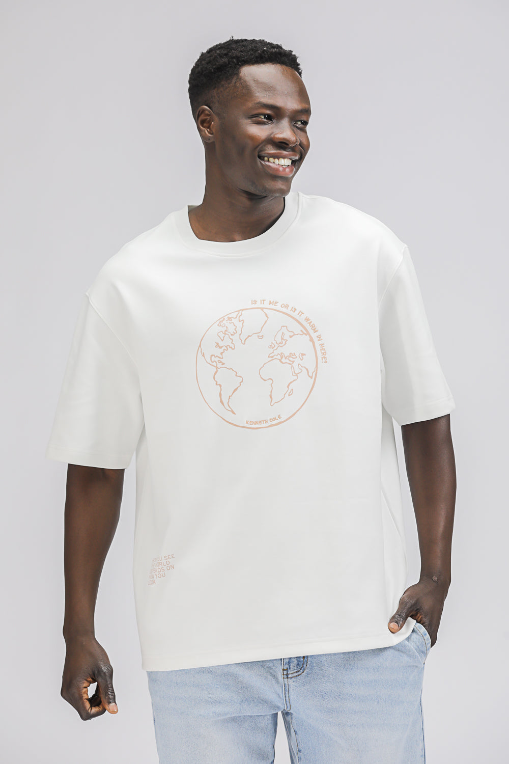 Oversized Printed T Shirt